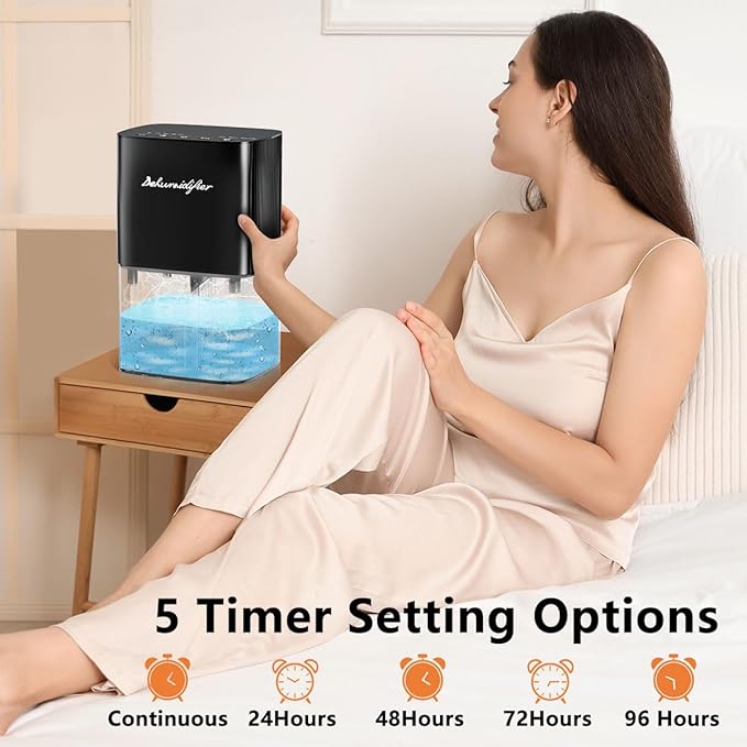 Dehumidifier 63OZ 1800ML Small Dehumidifier - Image 6