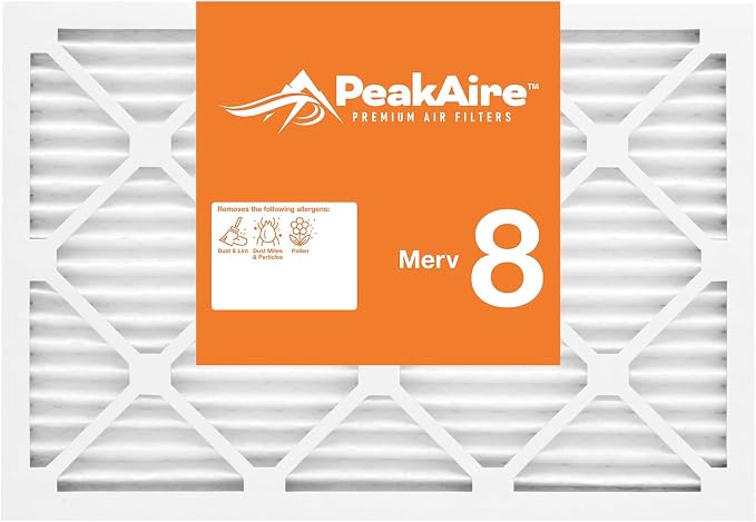 Merv 8 Basic 14" x 18" x 1" Air Filter by PeakaireFIlters