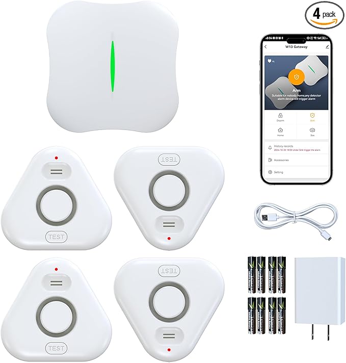 Smart Water Leak Detectors for Home WiFi by stechro