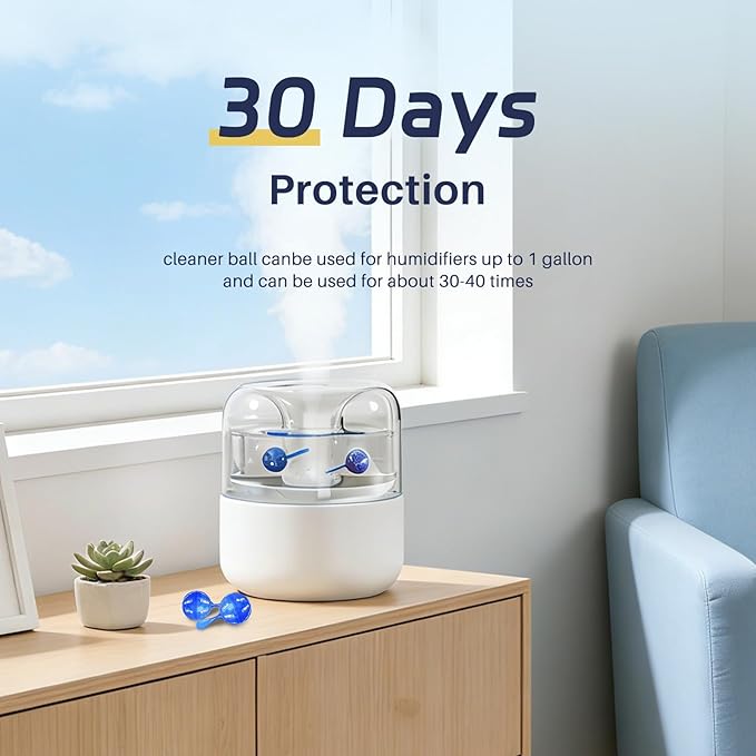 12 Pack Humidifier Cleaner, Humidifier Tank Cleaner Balls compatible - Image 8