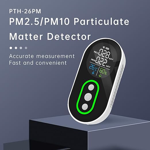 Protmex Indoor Air Quality Monitor, PM2.5 PM10 Detector - Image 3