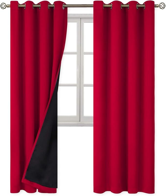 BGment Christmas 100% Blackout Curtains Thermal Insulated - Image 8