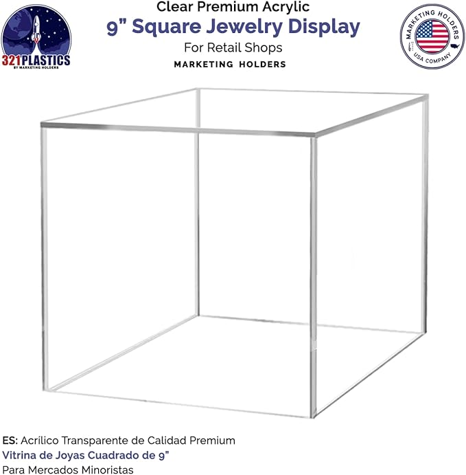 Marketing Holders 9 Inch Acrylic Display Riser Box - Image 5