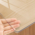 Clear PVC Tablecloth Rectangle by Unknown