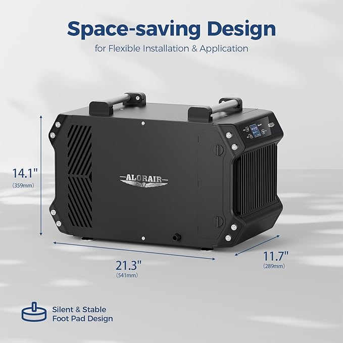 ALORAIR Crawlspace Dehumidifiers, 145 Pint Commercial Dehumidifier - Image 8