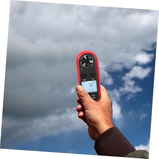 Cabilock Mini Digital Handheld Anemometer Air Flow Measurement Wind Air Velocity - Image 6