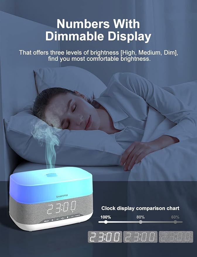 Versatile Essential Oil Diffuser, 300ml Aroma Diffuser - Image 5