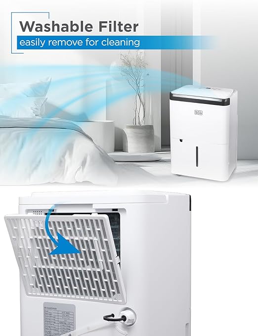 BLACK+DECKER 1000 Sq. Ft. Dehumidifier - Image 7