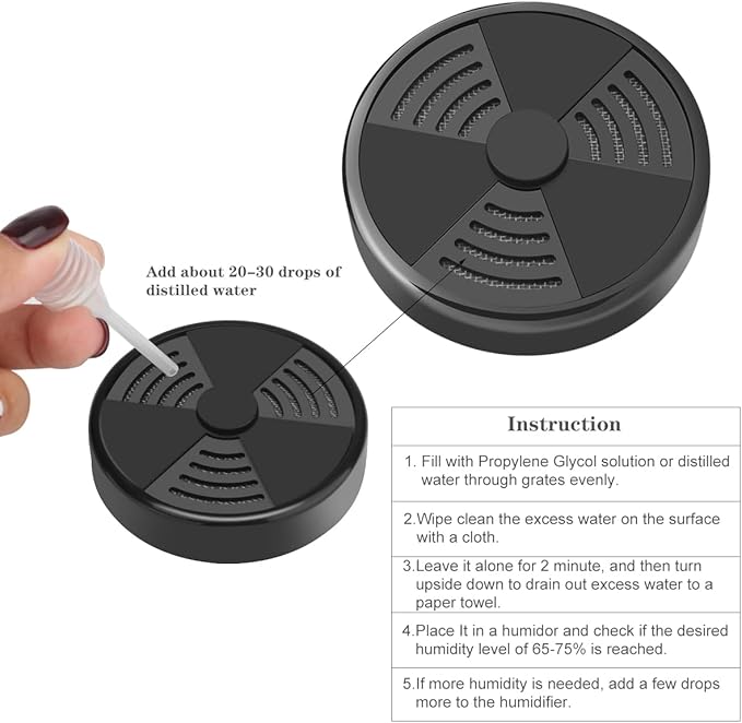 TISFA Cigar Humidifier, Adjustable Cigar humidor humidifiers - Image 4