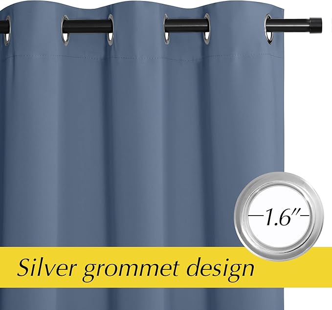 NICETOWN Sliding Hanging Room Divider, 60%-70% Soundproof Privacy Panel Keep - Image 3