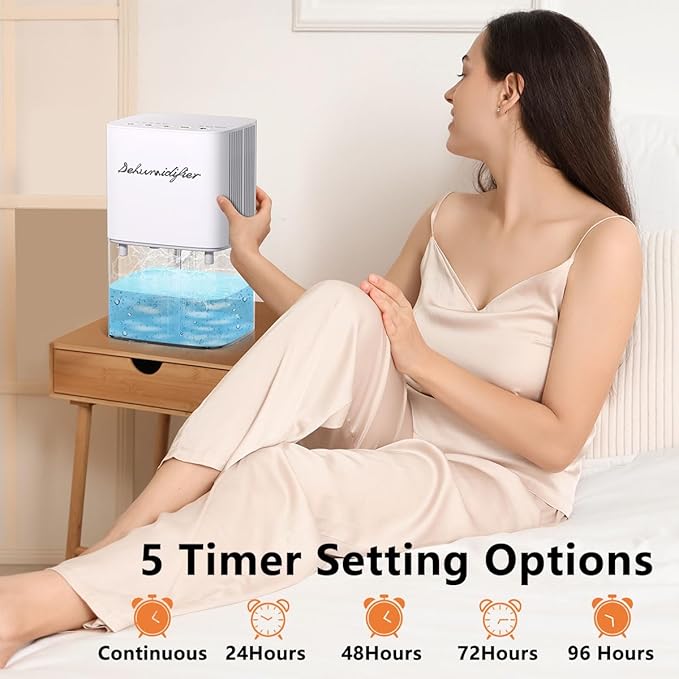 Dehumidifier 1800ML 63OZ Small Dehumidifier - Image 6