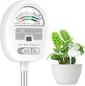 Soil Moisture Meter, 4-in-1 Soil pH Tester, Moisture/Light/Nutrients/pH Meter by Moistenland
