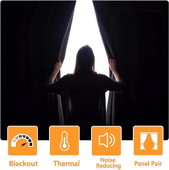 Hiasan Blackout Curtains for Bedroom - Image 2