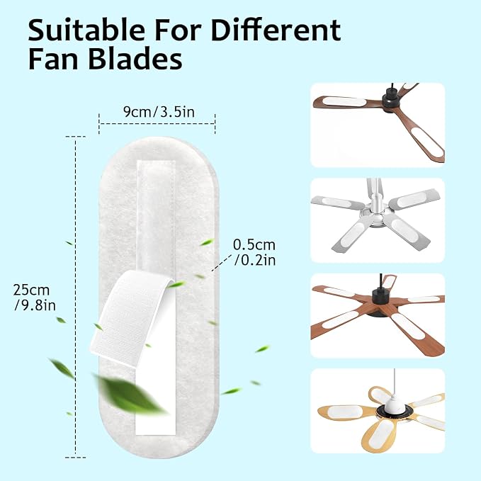 2026 Upgrade 15pcs Ceiling Fan Filters - Image 7
