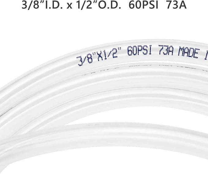 Eastrans Clear Vinyl Tubing Flexible PVC Tubing, Hybrid PVC Hose, Lightweight - Image 4