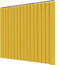 Yellow Kit PVC Smooth Plastic Strip Door Curtain 7 x 600 in Standard Clear by Acepunch
