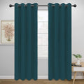 Easy-Going Blackout Curtains for Bedroom, Solid Thermal Insulated Grommet and by Easy-Going