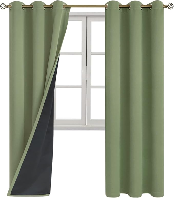 BGment Thermal Insulated 100% Blackout Curtains - Image 8