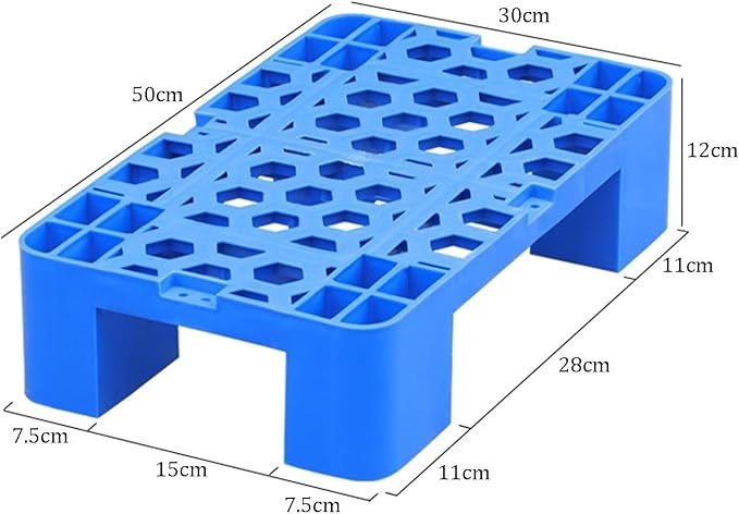 LNNW Plastic Pallet, Storage Rack, Waterproof Sturdy Grill, Moisture Barrier - Image 6