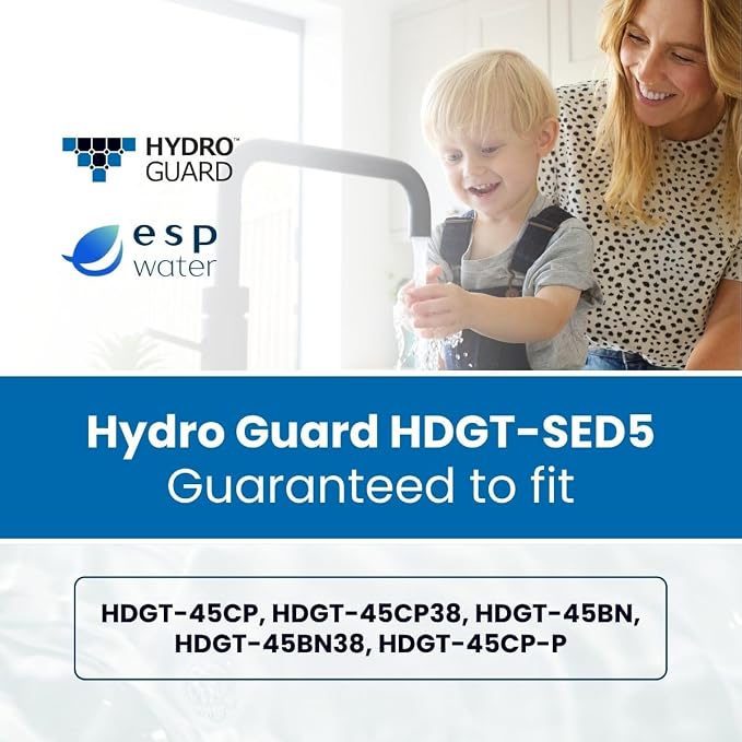 Hydro Guard HDGT-SED5 Twist Sediment Filter, 5 Micron, Polypropylene, 2-5/8 x - Image 4