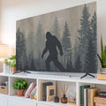 Wildman Gorilla Forest Silhouette Indoor TV Cover, Elastic TV Screen Protector by Unknown
