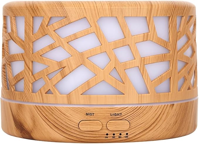Wild Essentials 700ml Designer Large Room Essential Oil Diffuser, 5 in 1 by WildEssentials