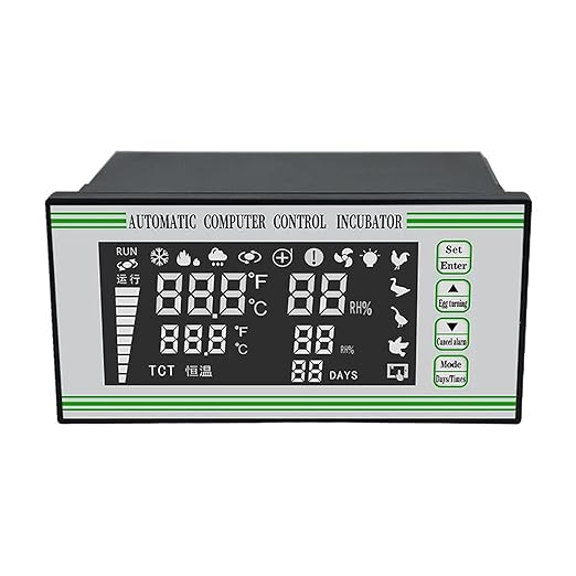 Xm-18S Egg Poultry Incubator System, 110V Automatic Egg Incubator Controller by YIYIBYUS