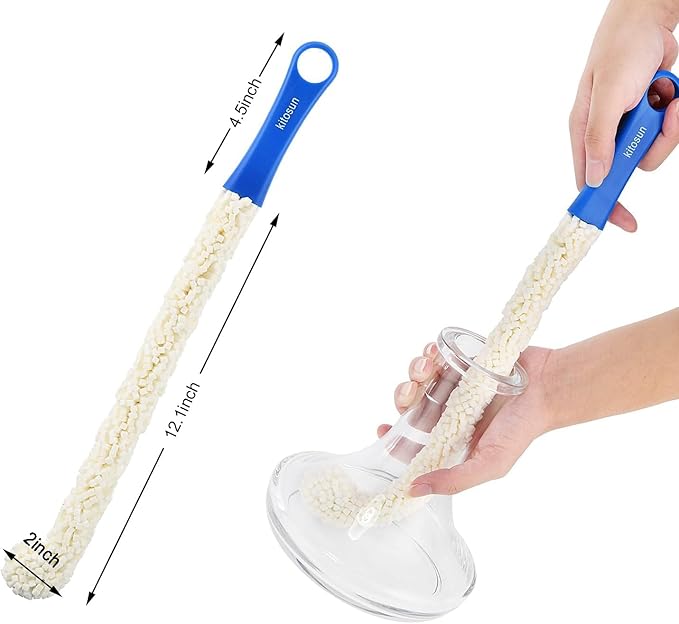 Bottle Cleaner 16.7" Bendable Long Foam Brush Cleaning Tools - Image 2