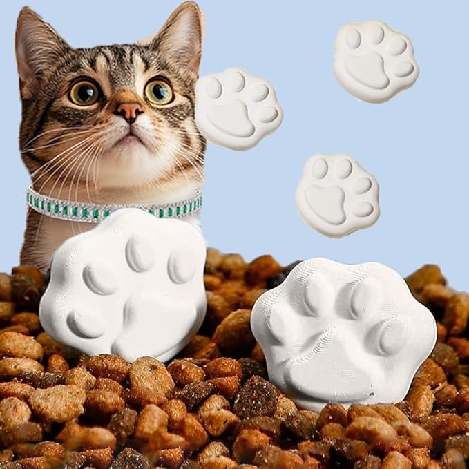 Pet Food Desiccant Strips & Cat Paw Moisture Absorbers Kitchen Items- by Unknown