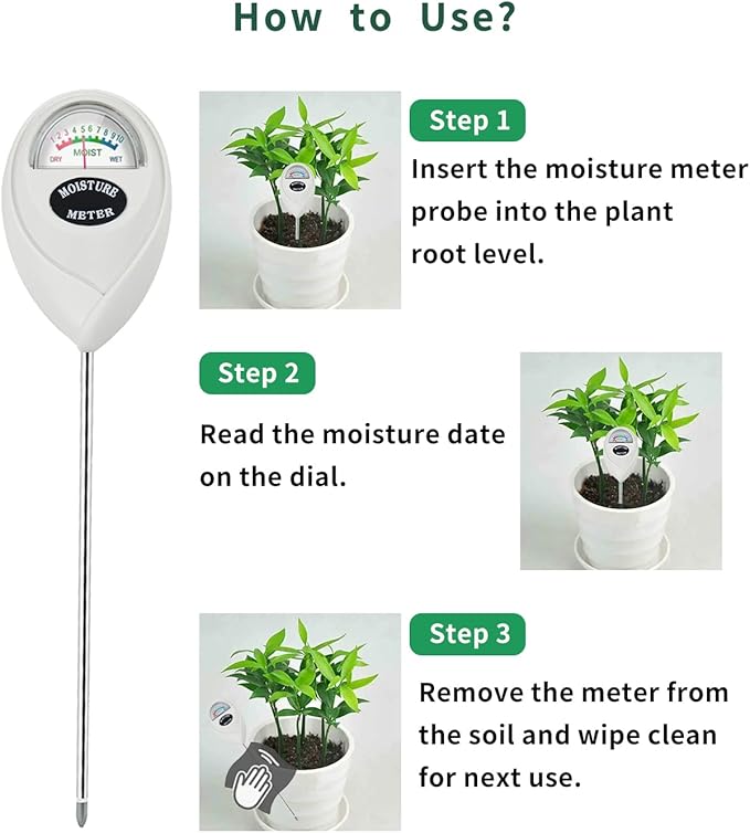 Soil Moisture Meter, 2 Pack Soil Moisture Monitor - Image 5