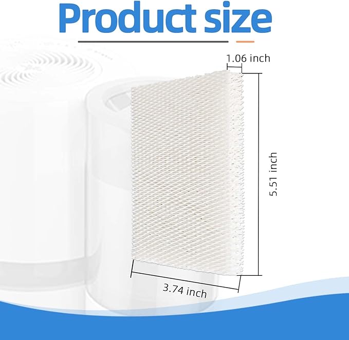 4-Pack MD1-0034 Humidifier Wick Filter Compatible - Image 5