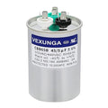 VEXUNGA 45/5 uF 45+5 MFD 370V or 440V Dual Run Start Round A/C Capacitor 45 5 by VEXUNGA