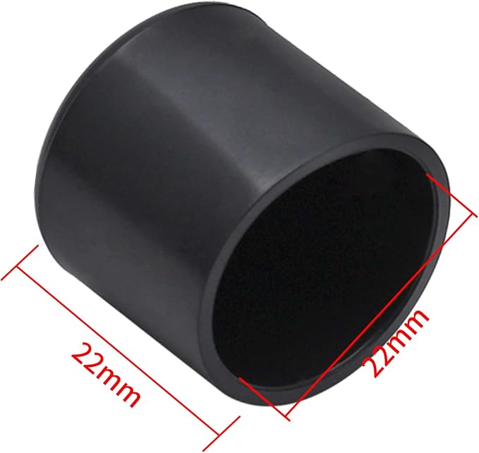 Round Rubber Furniture Leg Caps, 7/8 Inch Chair Leg Floor Protectors - Image 3