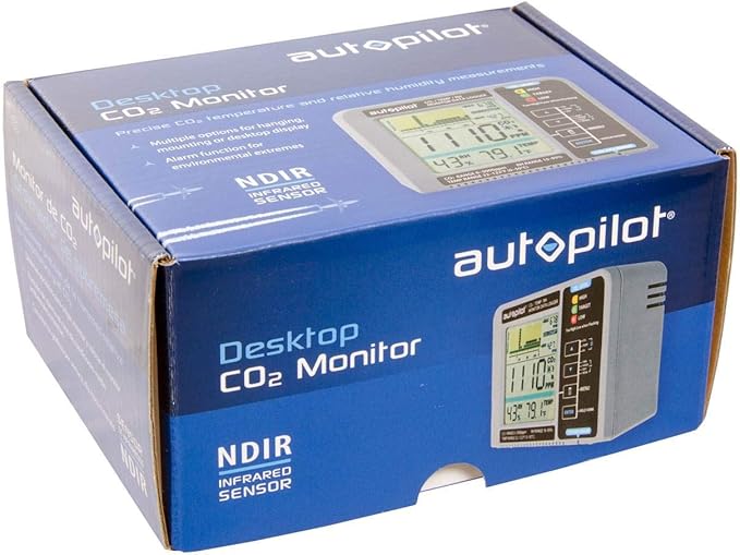 Autopilot APCEM2 Desktop Hydroponic Gardening CO2 RH Temperature Monitor and - Image 8