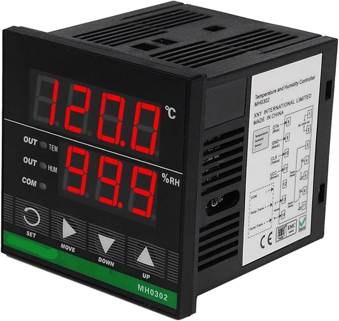 A22I Temperature Humidity Controller, MH0302 Panel Mounted Digital Temperature - Image 2