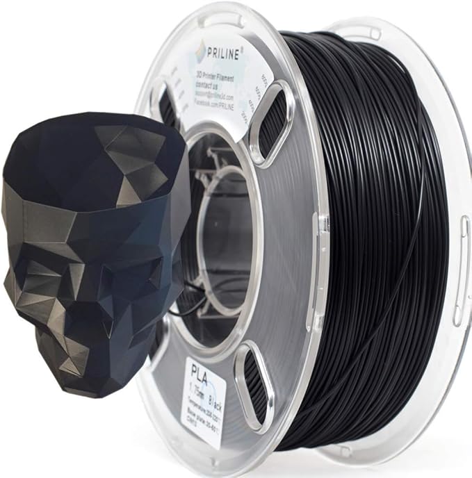 PLA Filament 1.75mm, PRILINE PLA 3D Printer Filament, 1kg Spool 3D Printing by PRILINE
