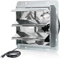 KEN BROWN 12 Inch Shutter Exhaust Fan Wall Mounted, Aluminum by KENBROWN