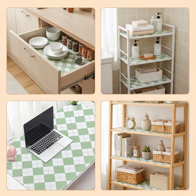 Coavas Extra Grip Thickened Shelf and Drawer Liner - Image 4