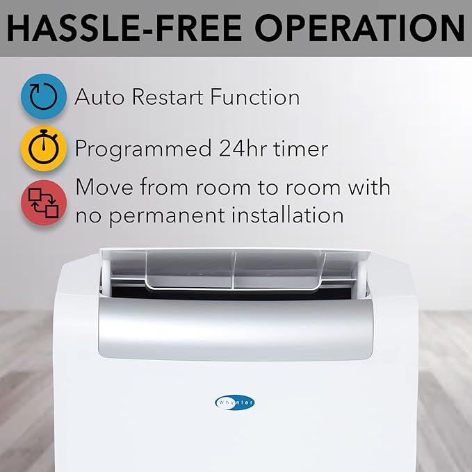 Whynter ARC-148MHP 14, 000 BTU Portable Air Conditioner and 10, 000 BTU - Image 6