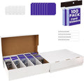 2 PACK Sports Card Box 3940 Count Cardboard Trading Card Storage Box, Bulk Card by EBOAUSI