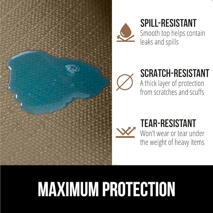 GORILLA GRIP DripGuard Shelf Liner, Non-Adhesive Drawer and Kitchen Cabinet - Image 4