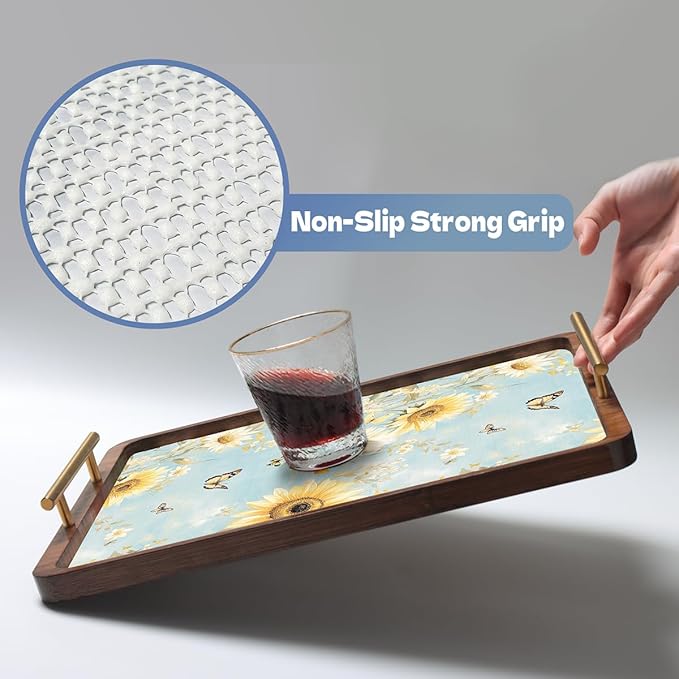 Shelf Liner for Kitchen Cabinets Non Adhesive Drawer Liner, Cabinet Liner for - Image 2