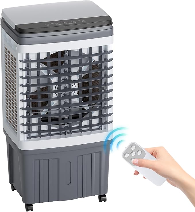 TABU 2354CFM 3-in-1 Evaporative Air Cooler, 6.6-Gal Water Tank Portable Swamp - Image 8