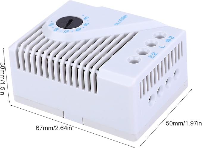 MFR012 Mechanical Humidity MFR012, Humidity Controller Hygrostat Fan Heater - Image 5