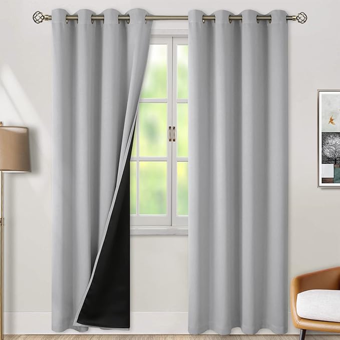 BGment Thermal Insulated 100% Blackout Curtains by BGment
