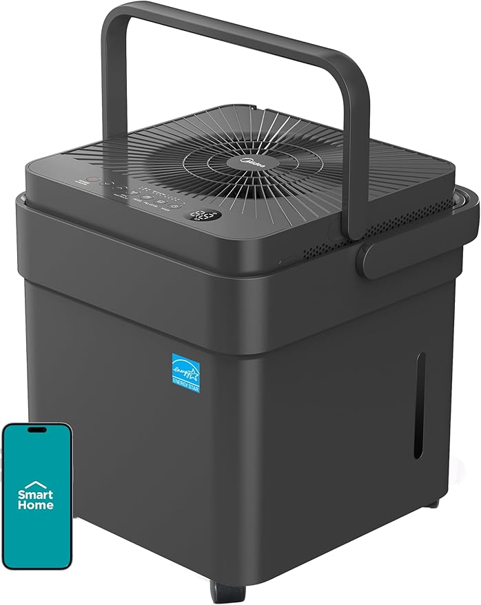 Midea Cube 35 Pint Dehumidifier by Makeyourselfathome