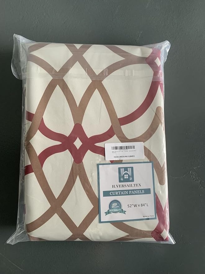 H.VERSAILTEX Blackout Curtains Printed Design - Image 6
