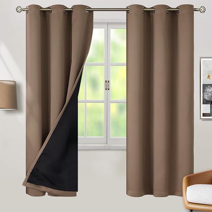BGment Thermal Insulated 100% Blackout Curtains by BGment