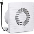 4 Inch Wall-Mounted Exhaust Fan, Small Bathroom Fan, IPX4 55CFM Window by HoseVary