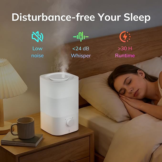 ZAFRO 3.2L Cool Mist Humidifier - Image 6